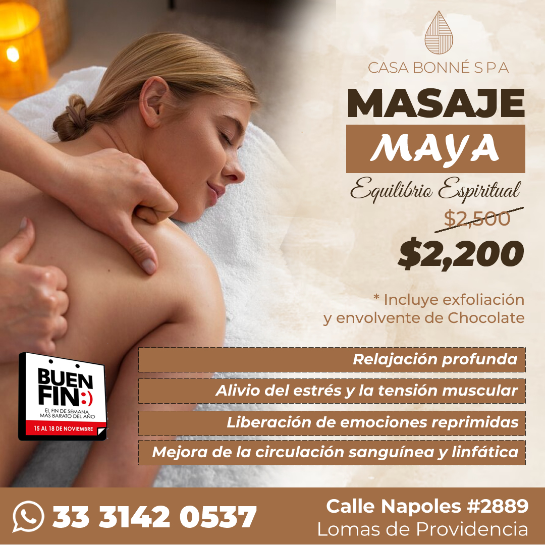 Promociones Casa Bonné Spa